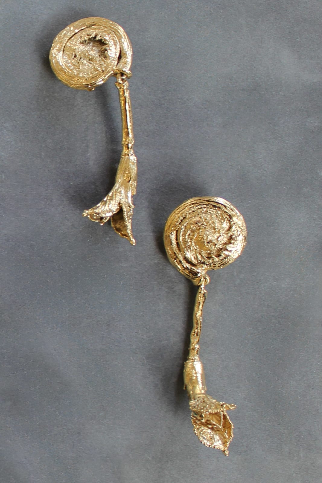 Julie Hamisky, Fern Earrings, 2024