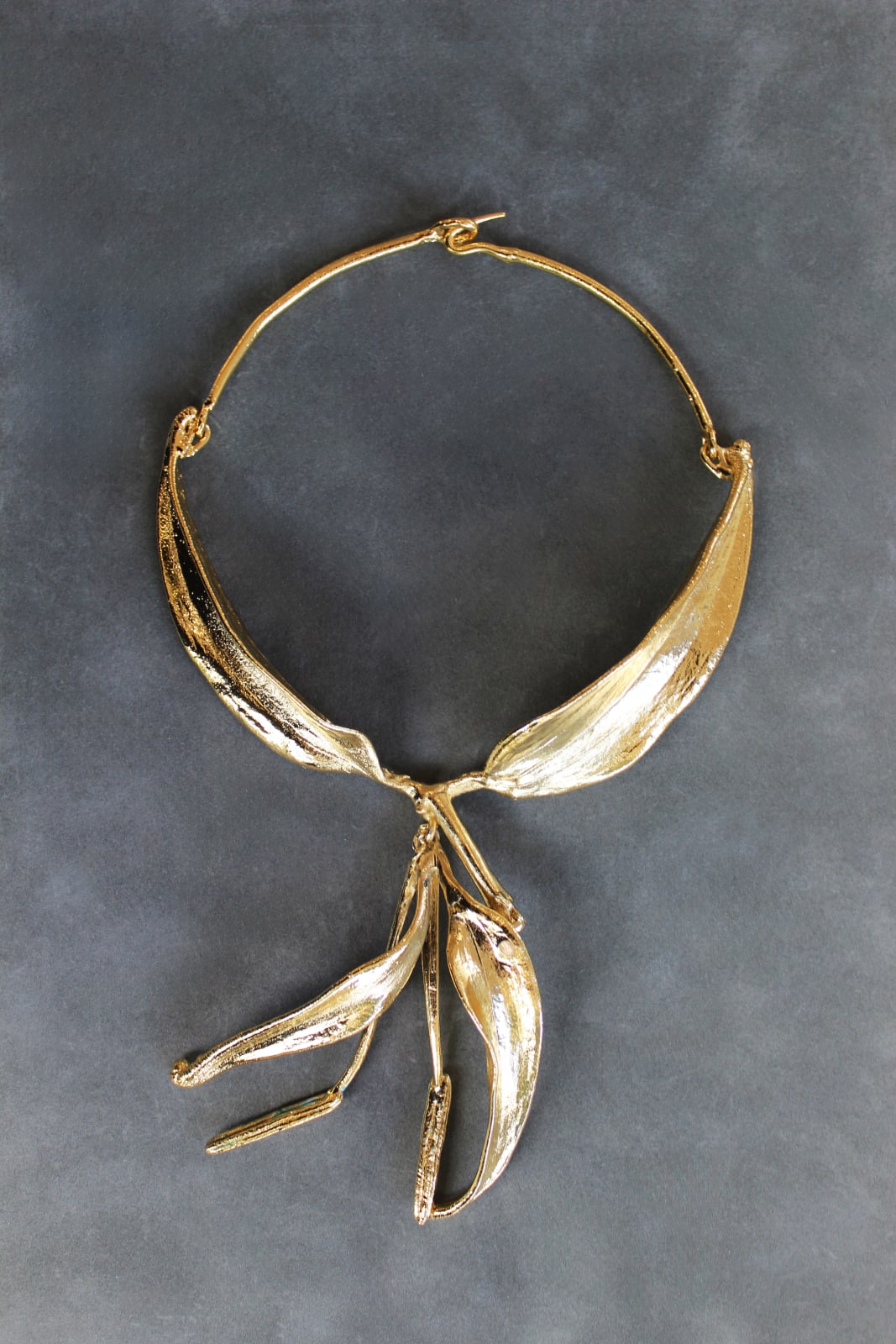 Julie Hamisky, Lilies Necklace, 2024