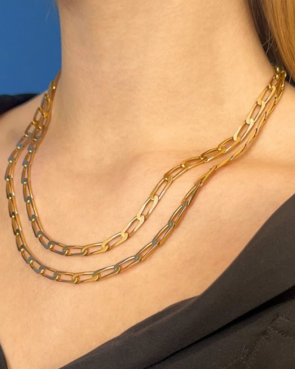 Cartier, 18k Gold Chain Necklace, London, 1974