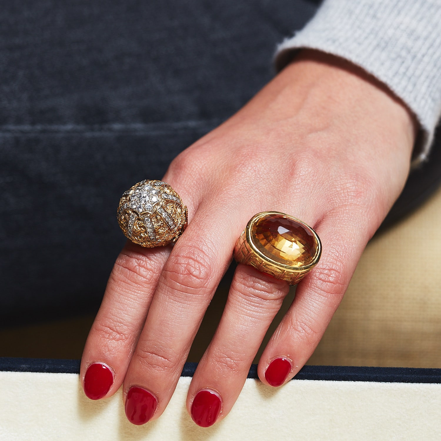 Unknown, Citrine Dress Ring