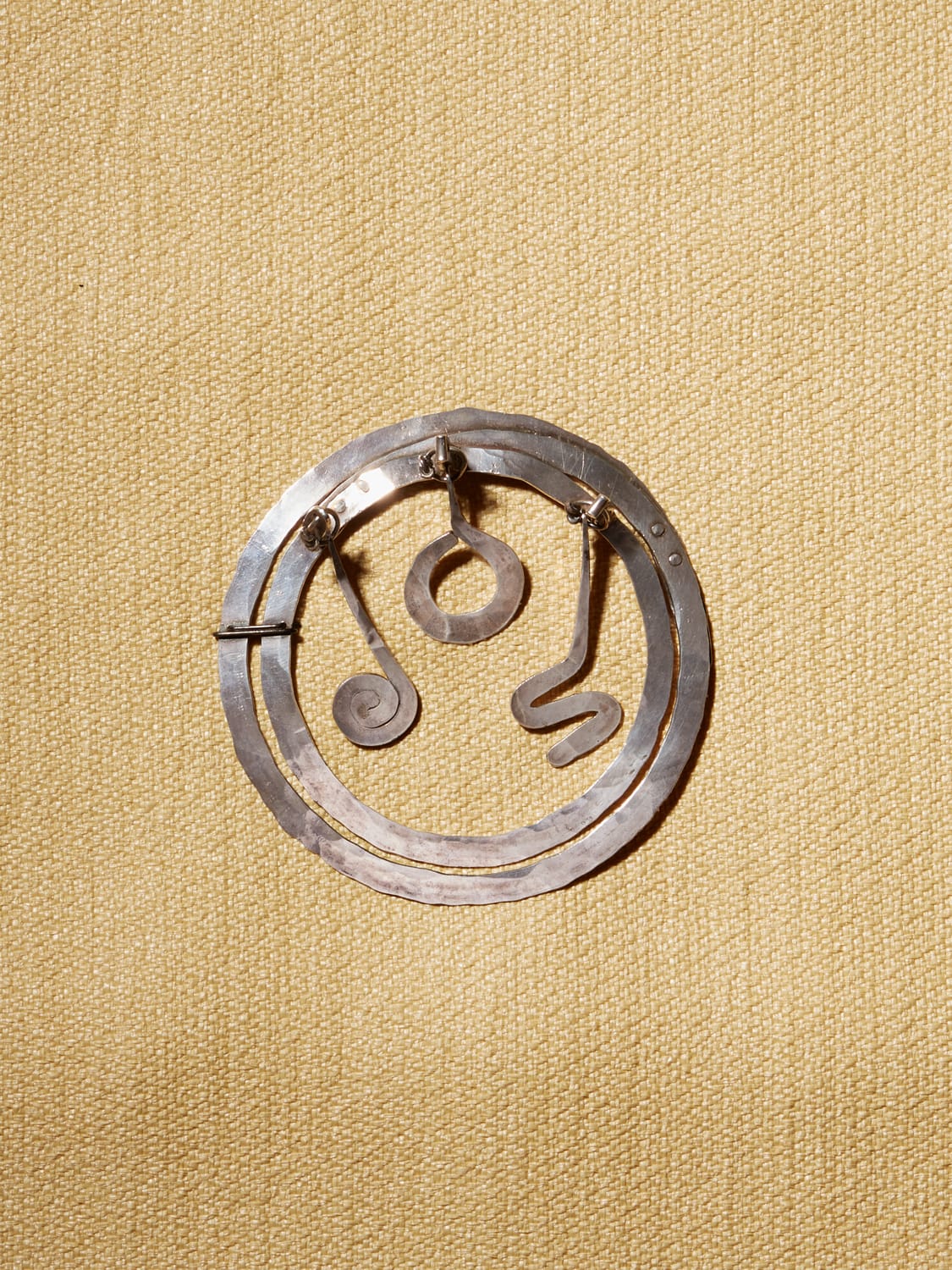 Alexander Calder, JOS Silver Brooch, c. 1940