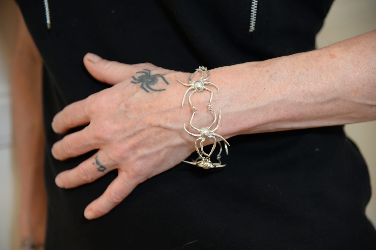 Sue Webster, Crawling Spider Bracelet, 2021