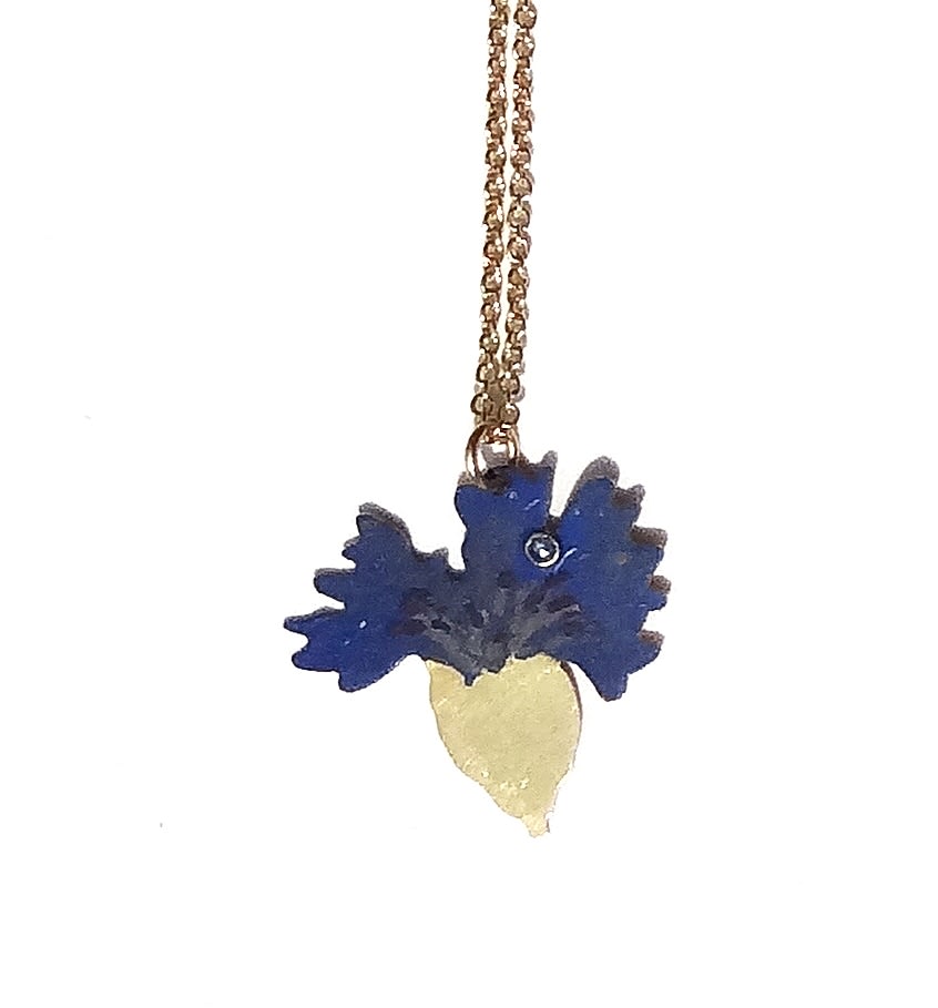 Christopher Thompson Royds, Cornflower Pendant, 2016