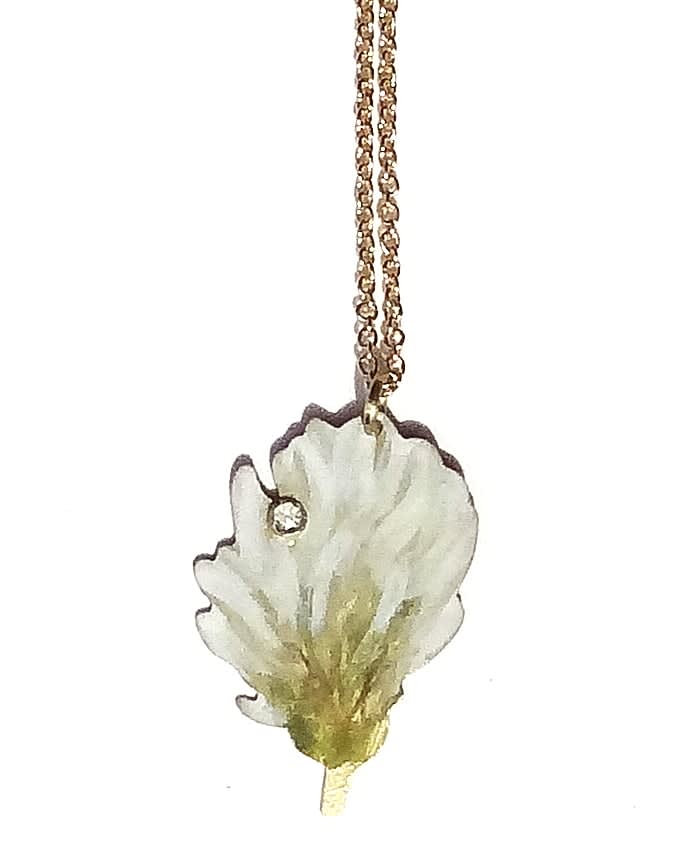 Christopher Thompson Royds, White Clover Pendant