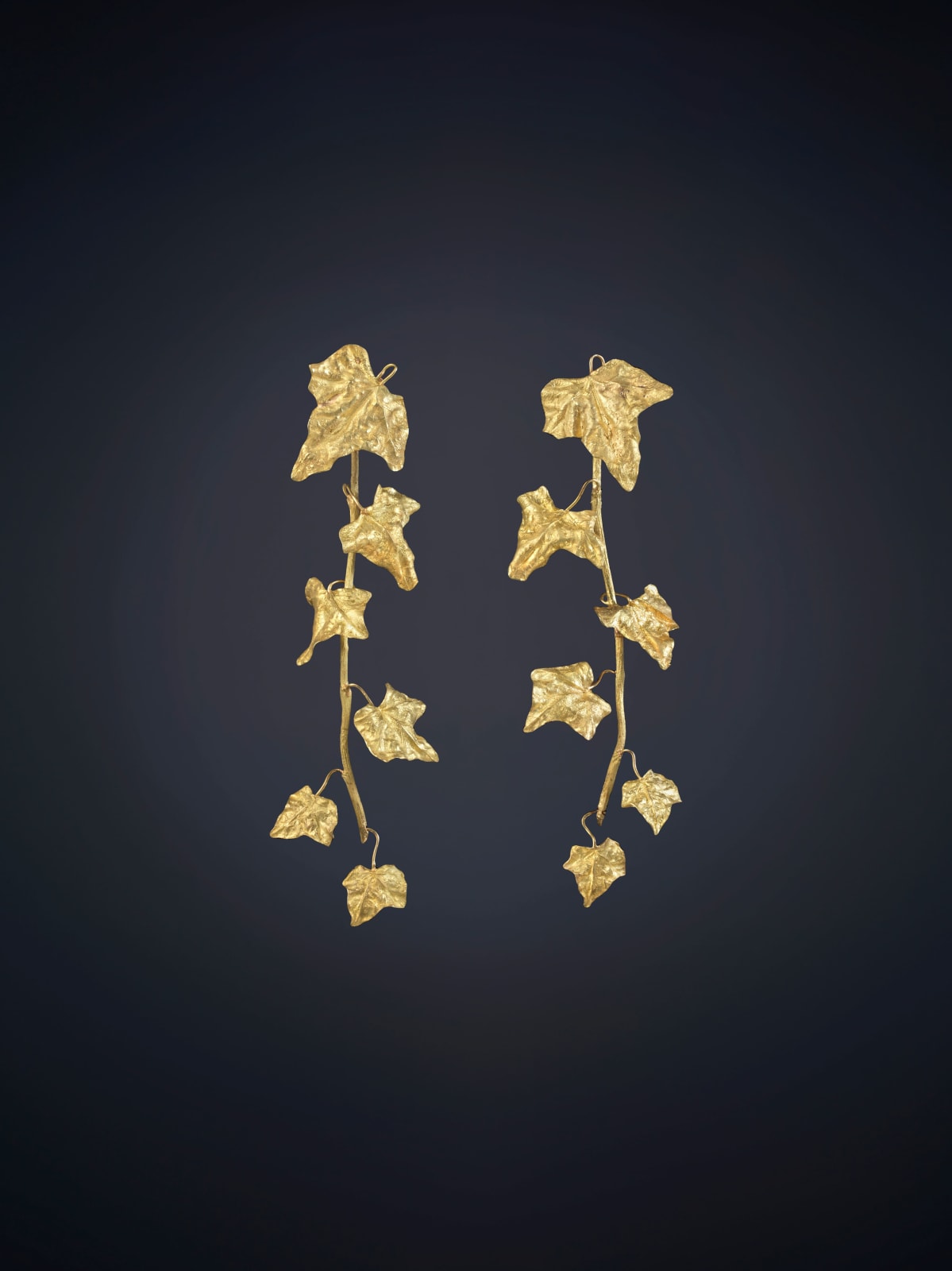 Luz Camino, Golden Ivy earrings