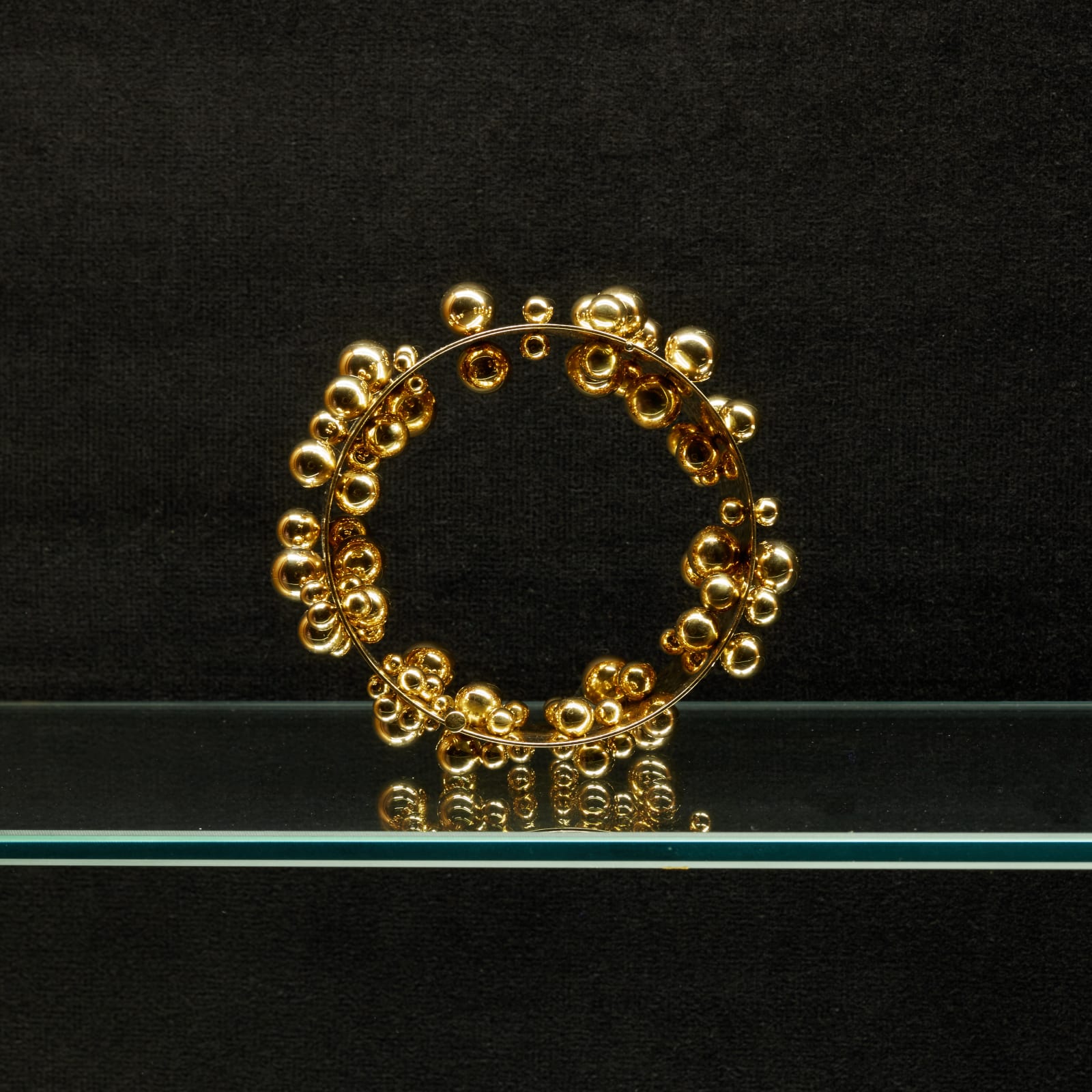 Pol Bury, 'Boules des deux côtés d'un cylindre' Bracelet, 1968