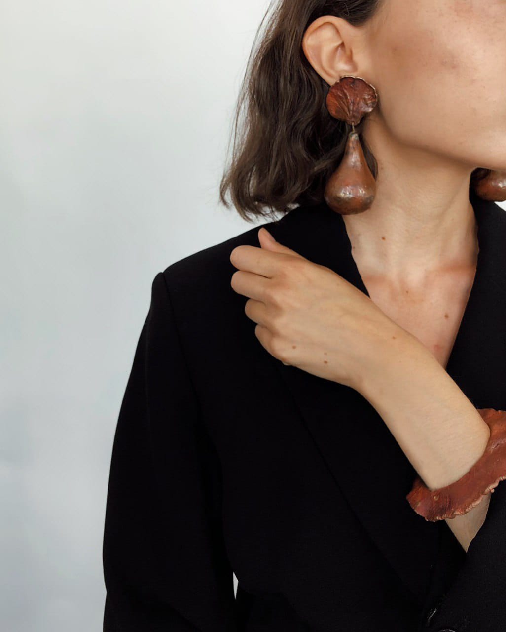 Claude Lalanne, Pear Drop Earrings, 2016