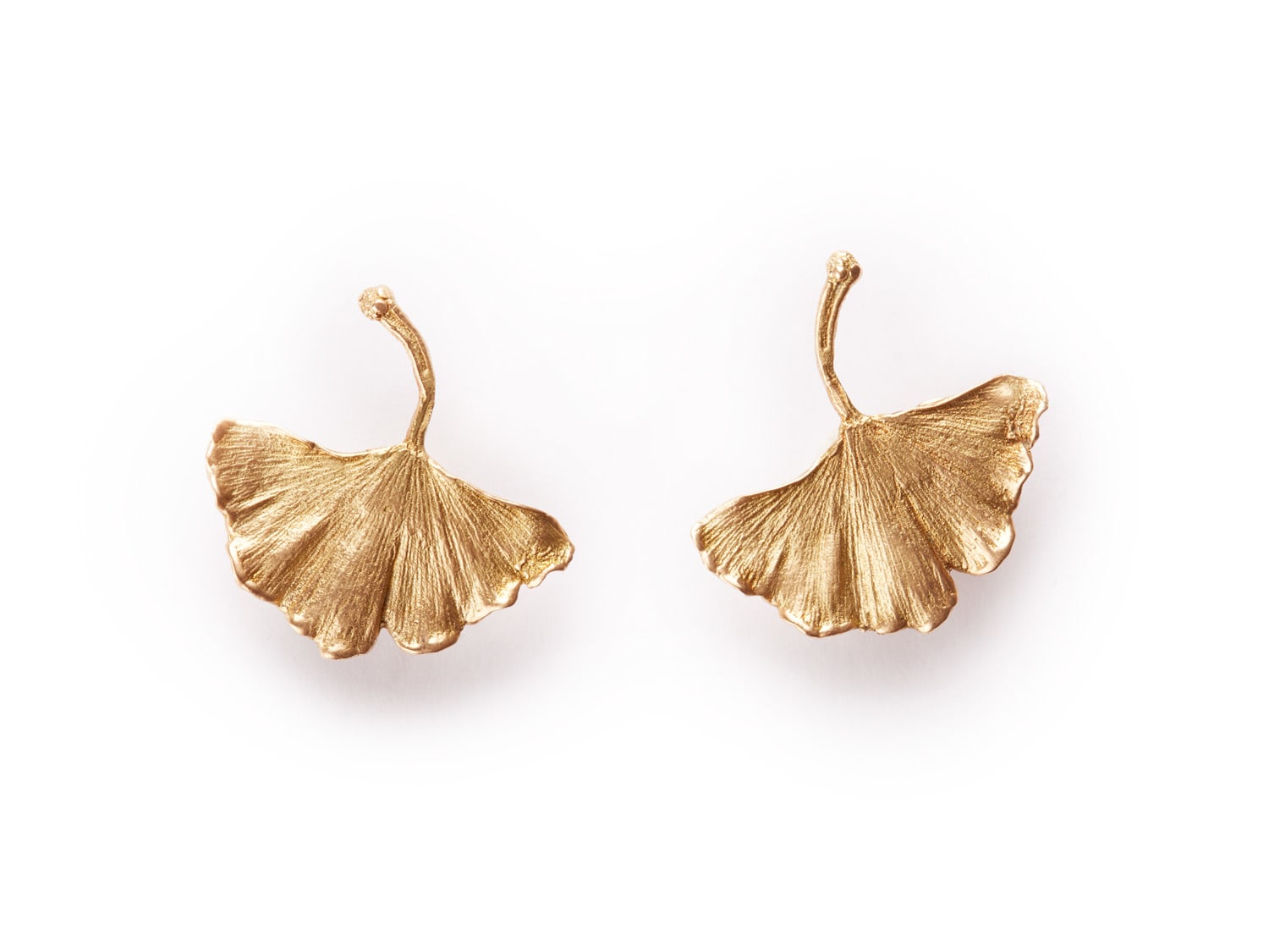 Claude Lalanne, Single Gingko Earrings
