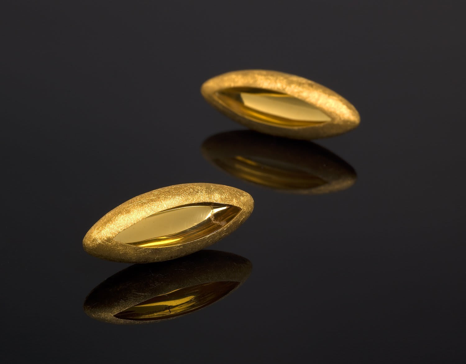 Anish Kapoor, Torpedo Earrings, Small, 2010