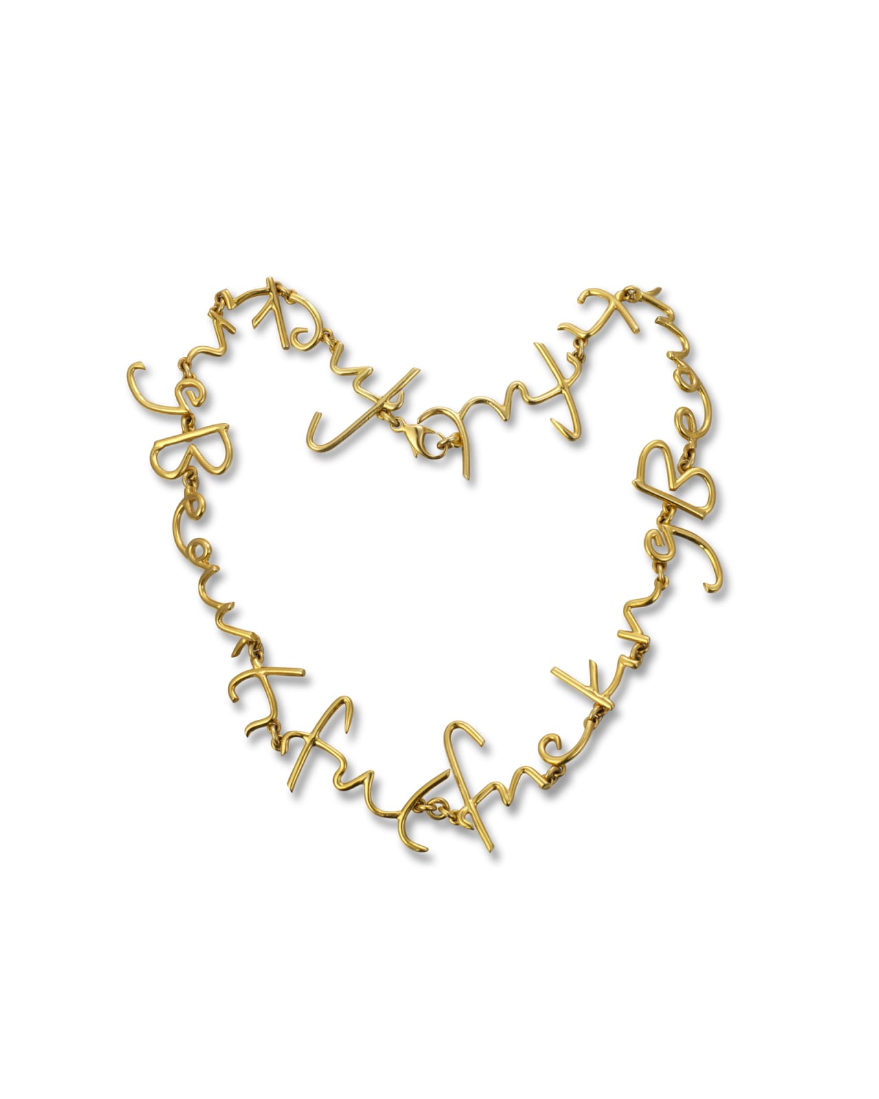 Tim Noble and Sue Webster, Fucking Beautiful, Small Necklace, 2004