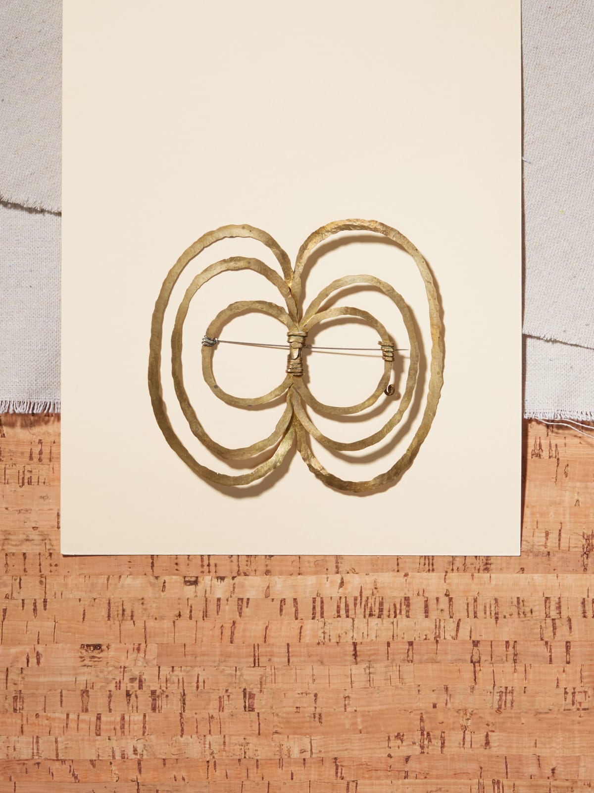 Alexander Calder, Brass Brooch, c. 1936