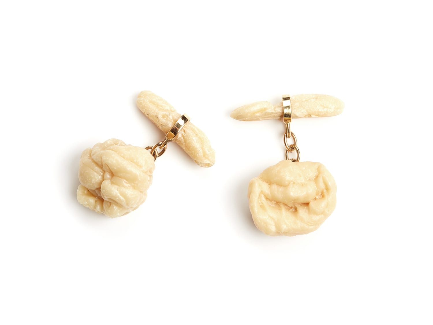 Gavin Turk, Chewing Gum Cufflinks, 2004