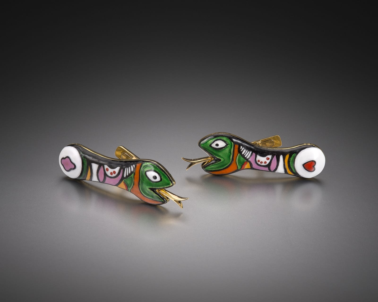 Niki de Saint Phalle, Snake Cufflinks, 1971/2015