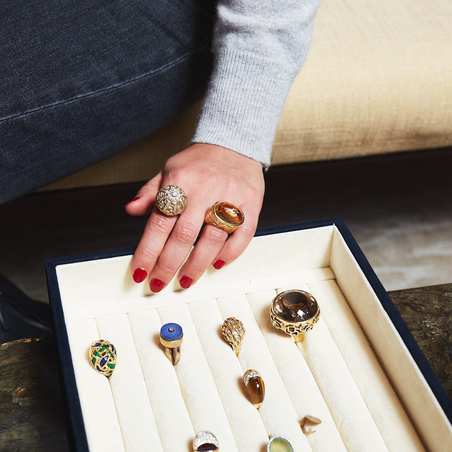 Unknown, Citrine Dress Ring