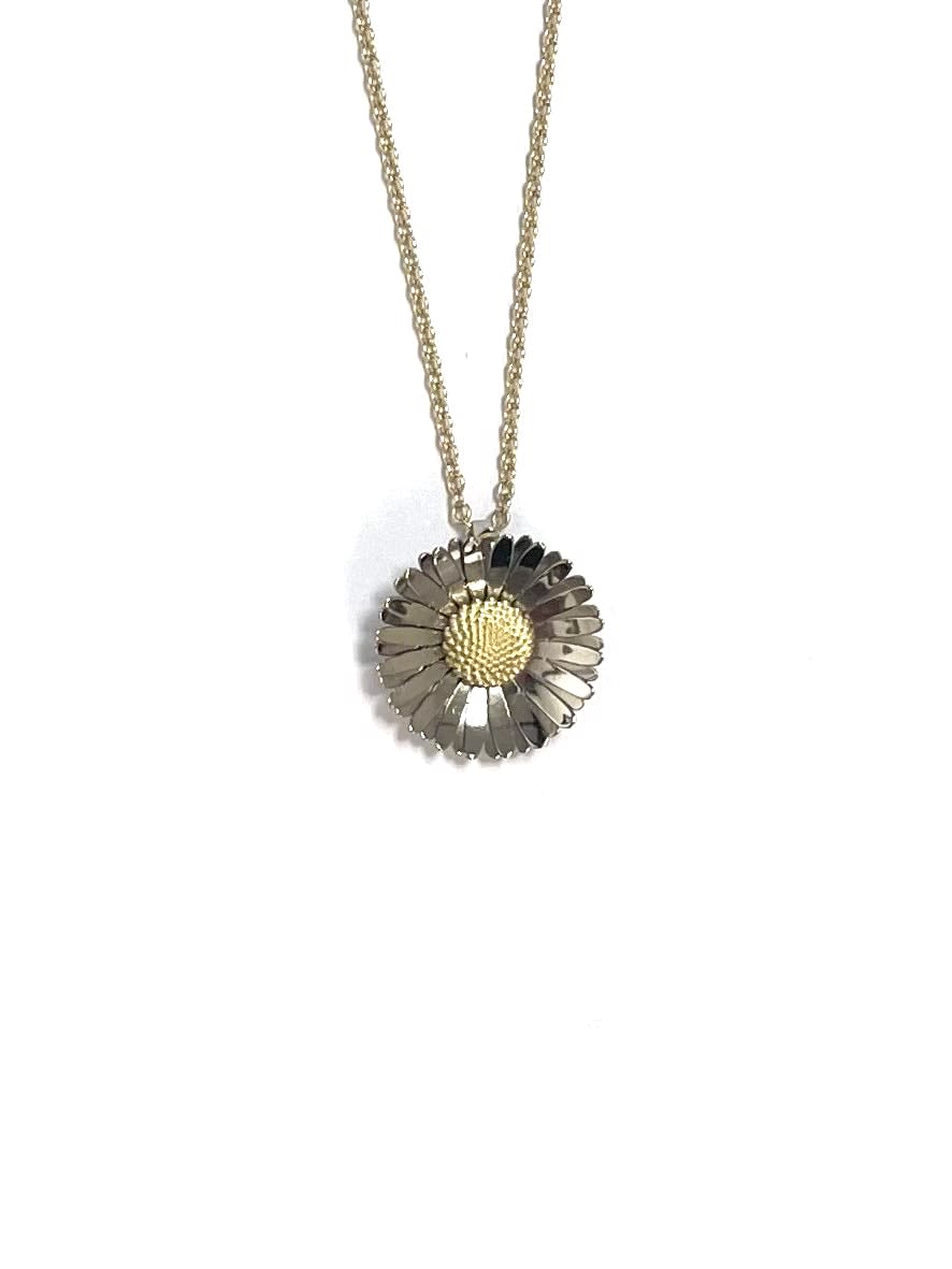 Christopher Thompson Royds, All gold daisy pendant
