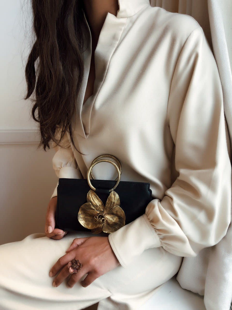 Claude Lalanne, Orchid Evening Bag