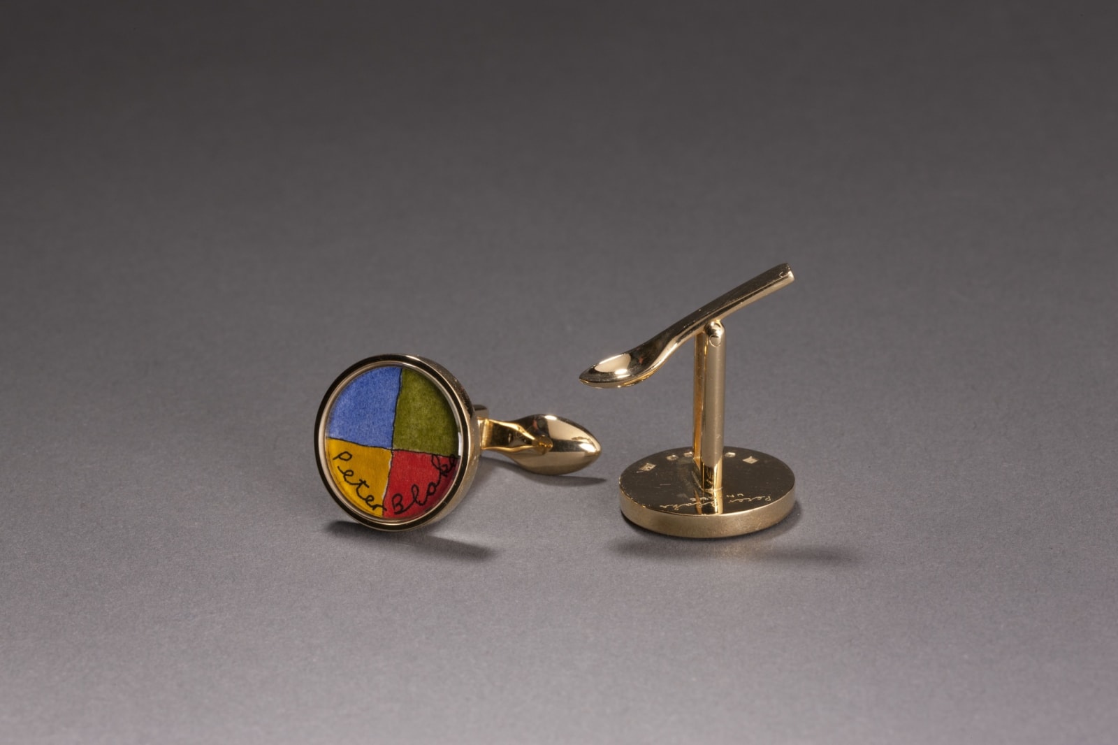 Peter Blake, Colour Wheel Cufflinks, 2008