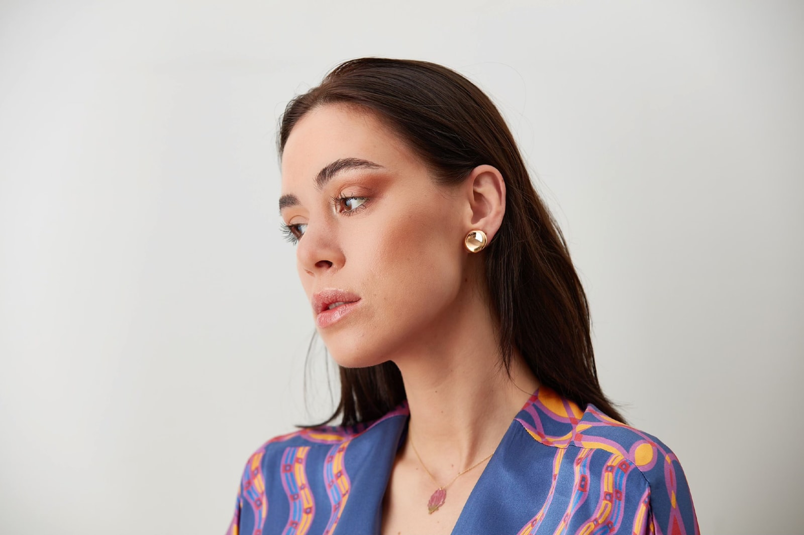 Anish Kapoor, Water Earrings, Form I, Small, 2014