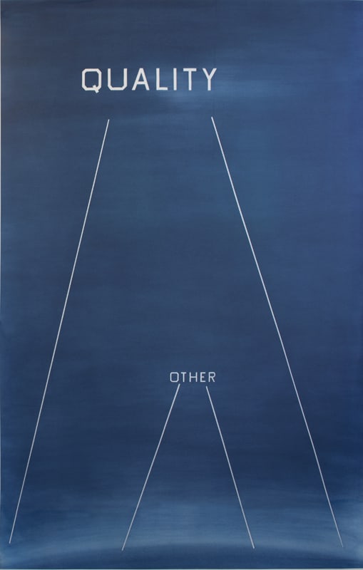 Ed Ruscha, Quality Other, 1982