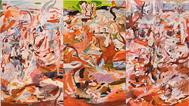 Cecily Brown, Have You Not Known, Have You Not Heard (triptych), 2011