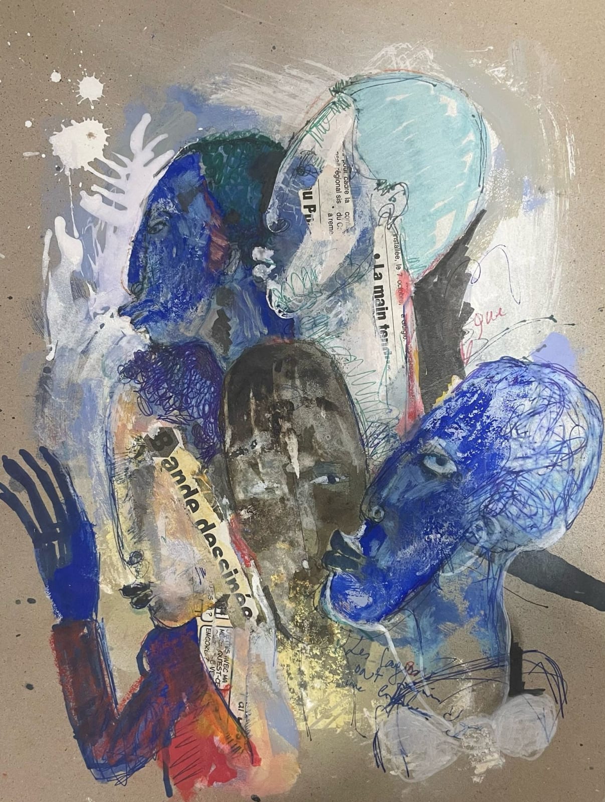 Eric Wonanu, Sans Titre #6, 2024