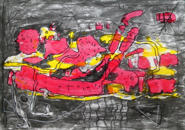 Obodjé, Traces dans la forêt, 2019