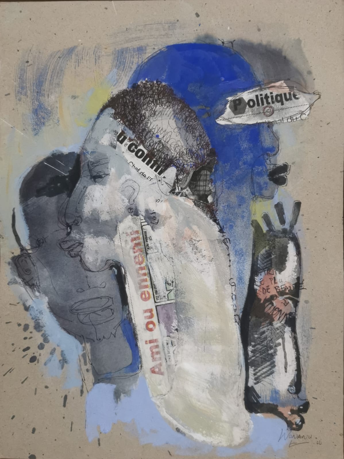 Eric Wonanu, Sans Titre 8, 2024