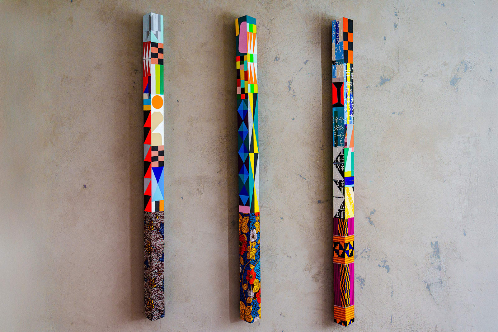 Ghislain Brown-Kossi, Celestial Columns 03, 2024