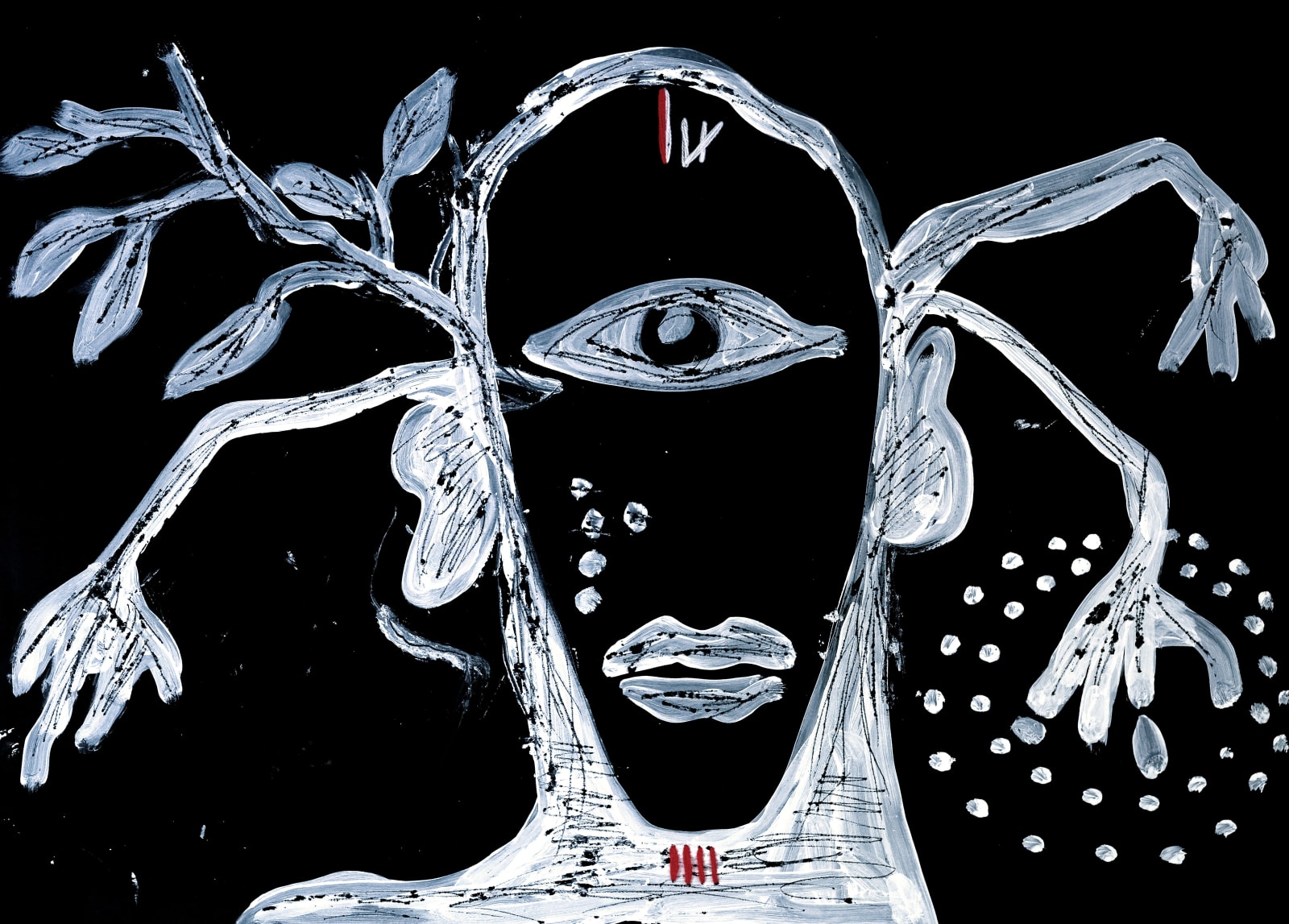 Ange-Arthur Koua, Blô sran (l'homme de la forêt) #2, 2019