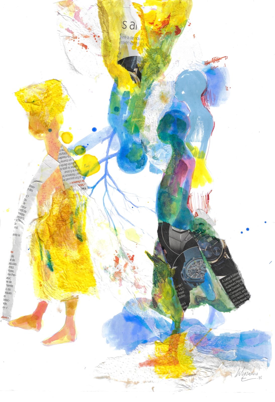 Eric Wonanu, Sans Titre #13, 2025