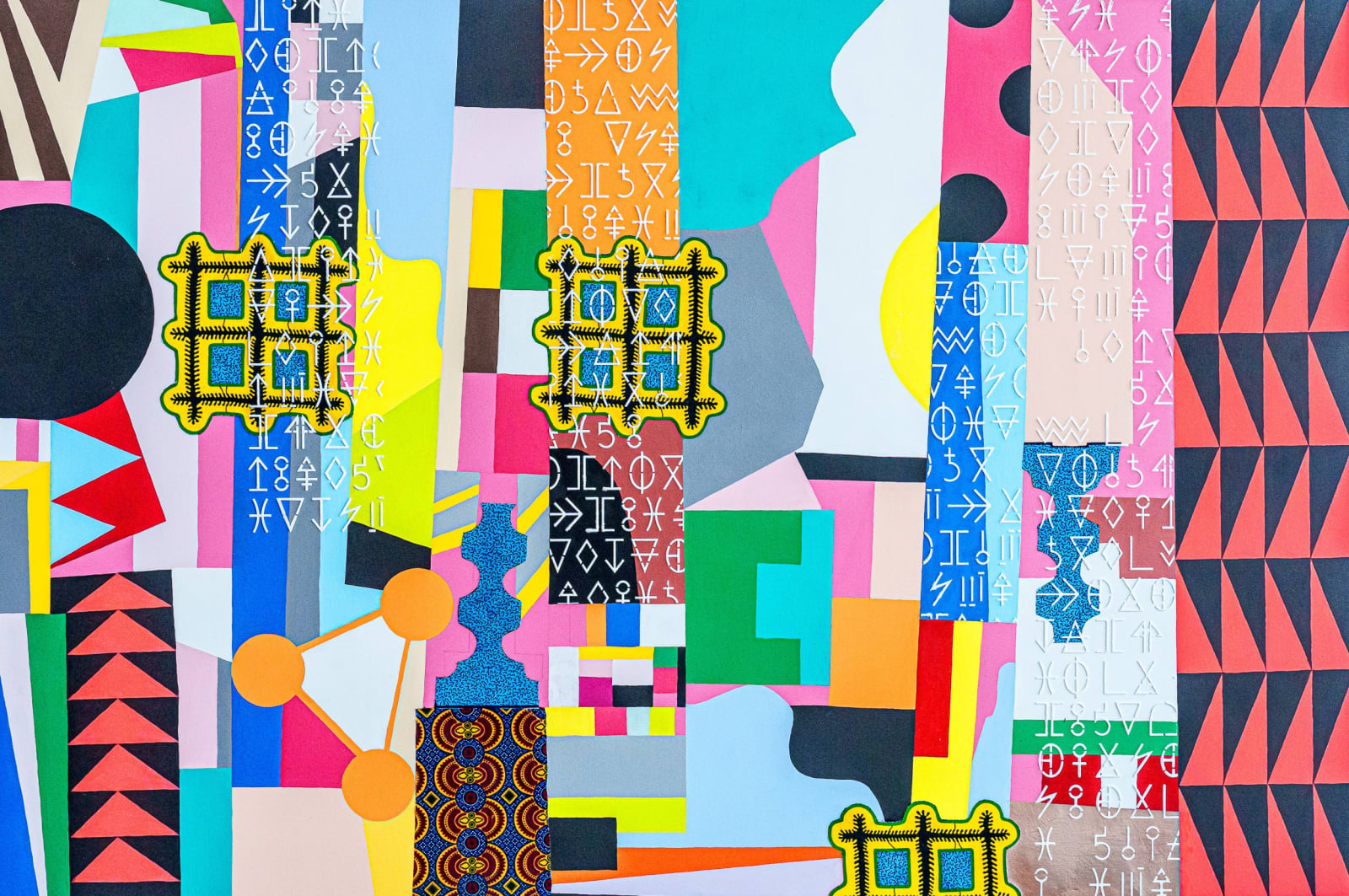 Ghislain Brown-Kossi, Zaouli #00, 2024