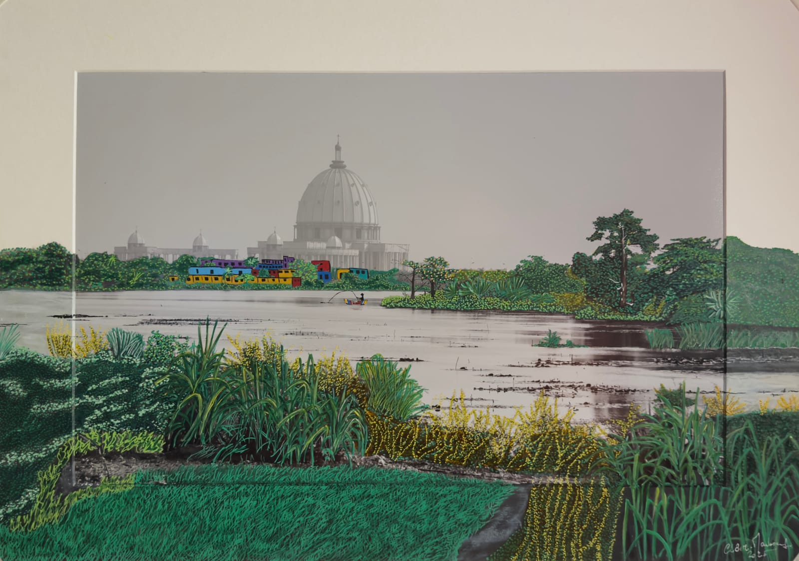 Claire Marboeuf, Yakro au petit matin, 2025