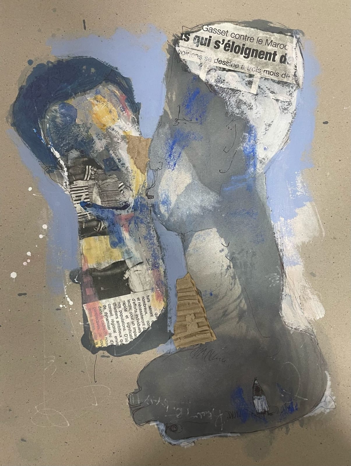 Eric Wonanu, Sans Titre #10, 2024