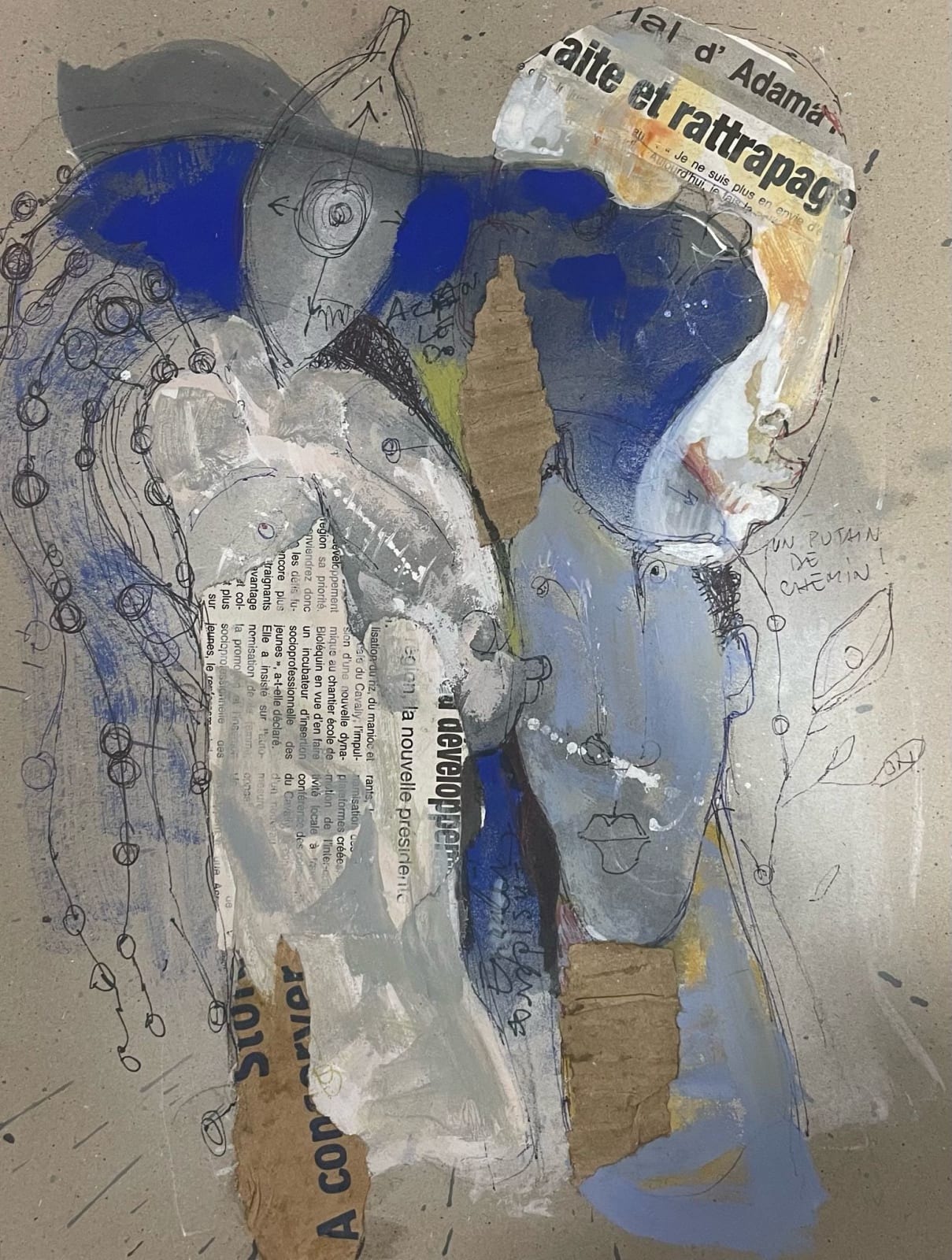 Eric Wonanu, Sans Titre #7, 2024