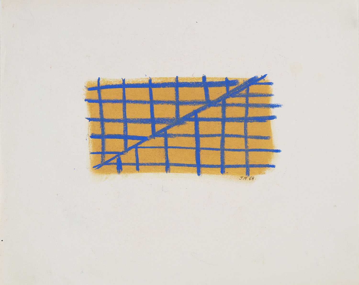Jeremy Moon, Drawing [68], 1968
