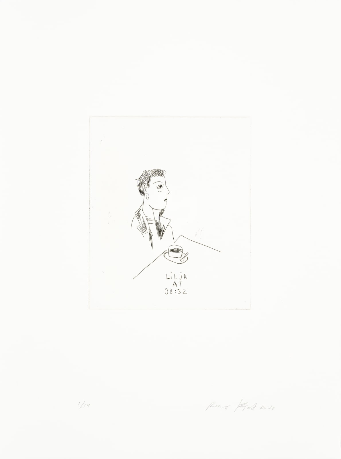 Ragnar Kjartansson, Lilja at 8:32, 2020
