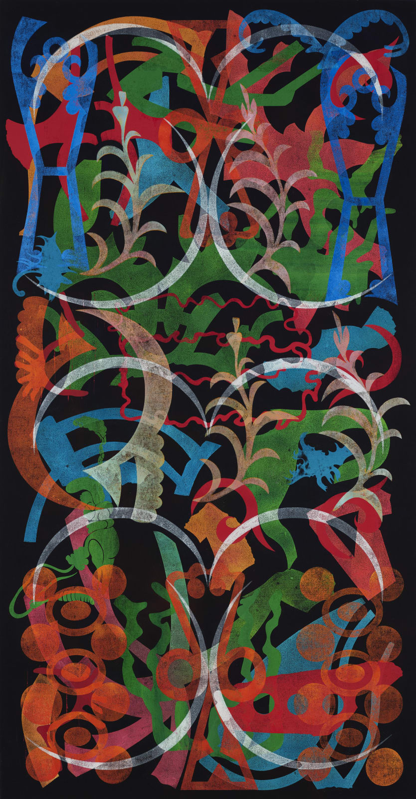 Philip Taaffe, Portal (Poematia), 2019