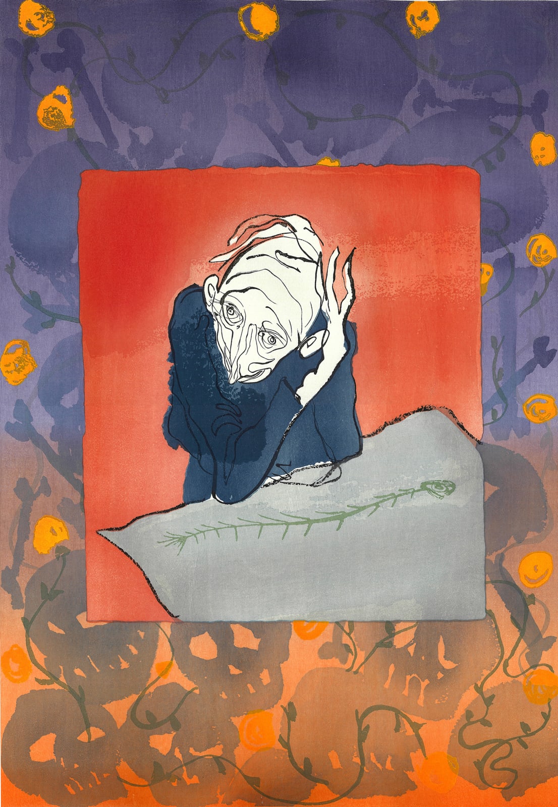 Sanya Kantarovsky, Woe to Wit, 2019