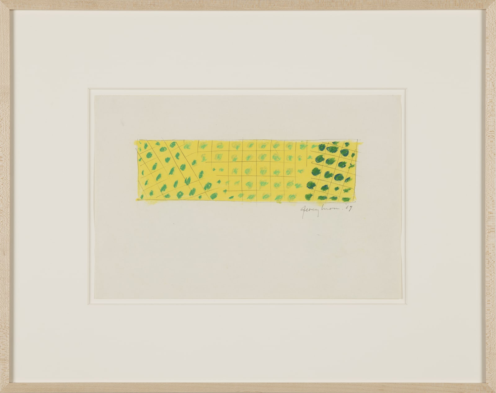 Jeremy Moon, Drawing [69], 1969