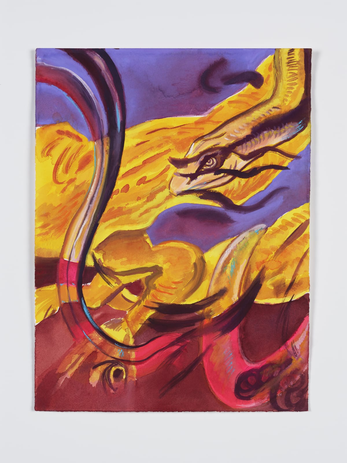 Allison Katz, Blowup (Drippy), 2020