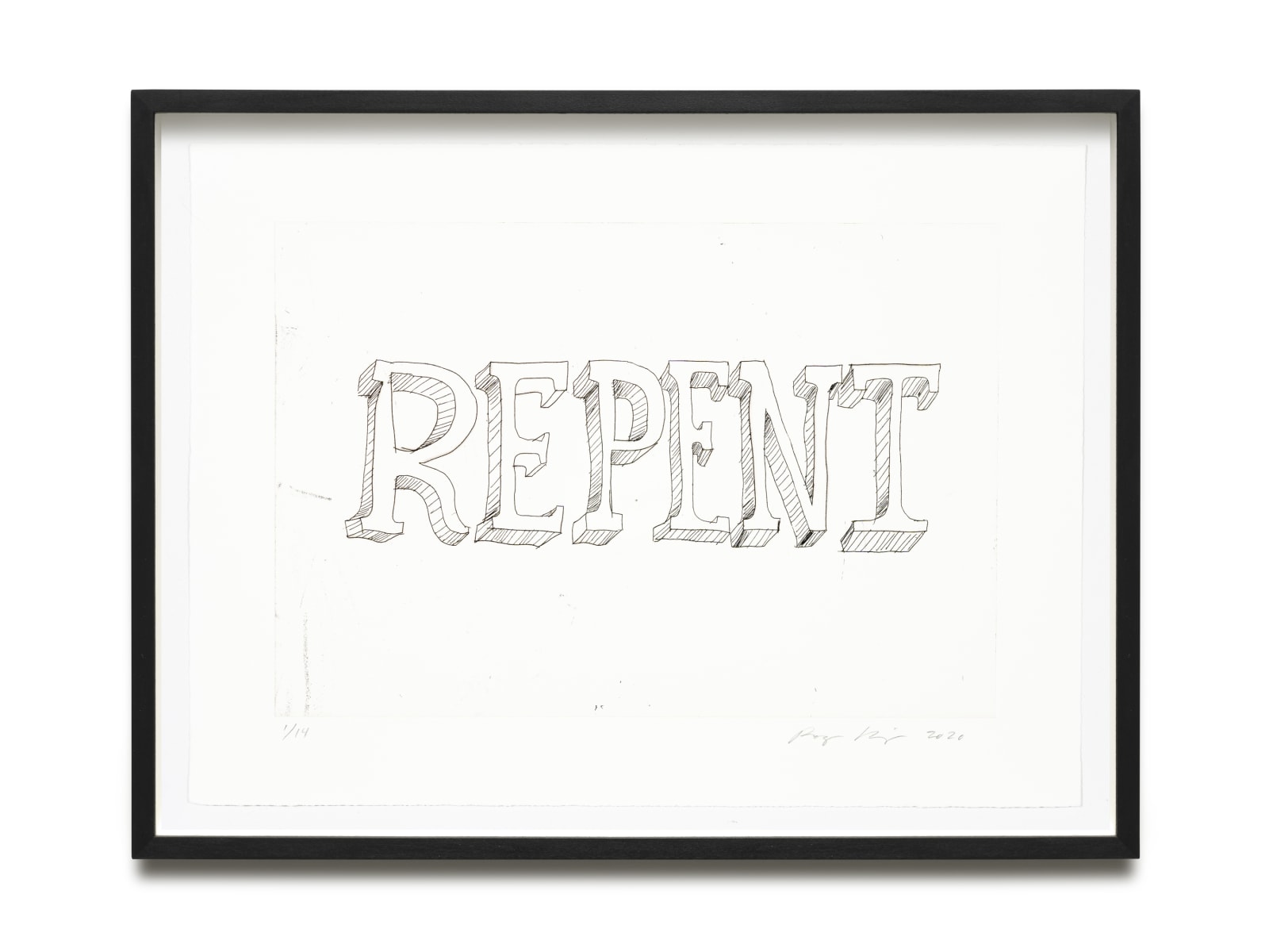 Ragnar Kjartansson, Repent, 2020