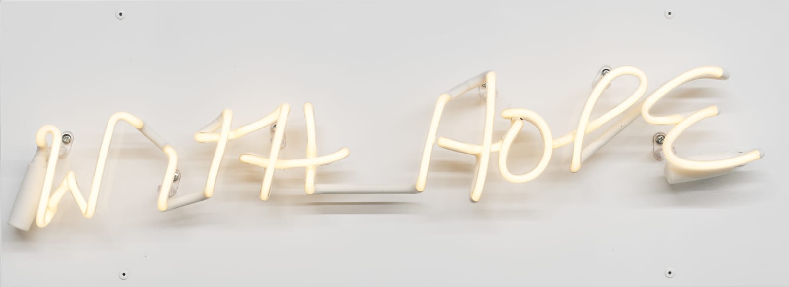Glenn Ligon, With Hope, 2017