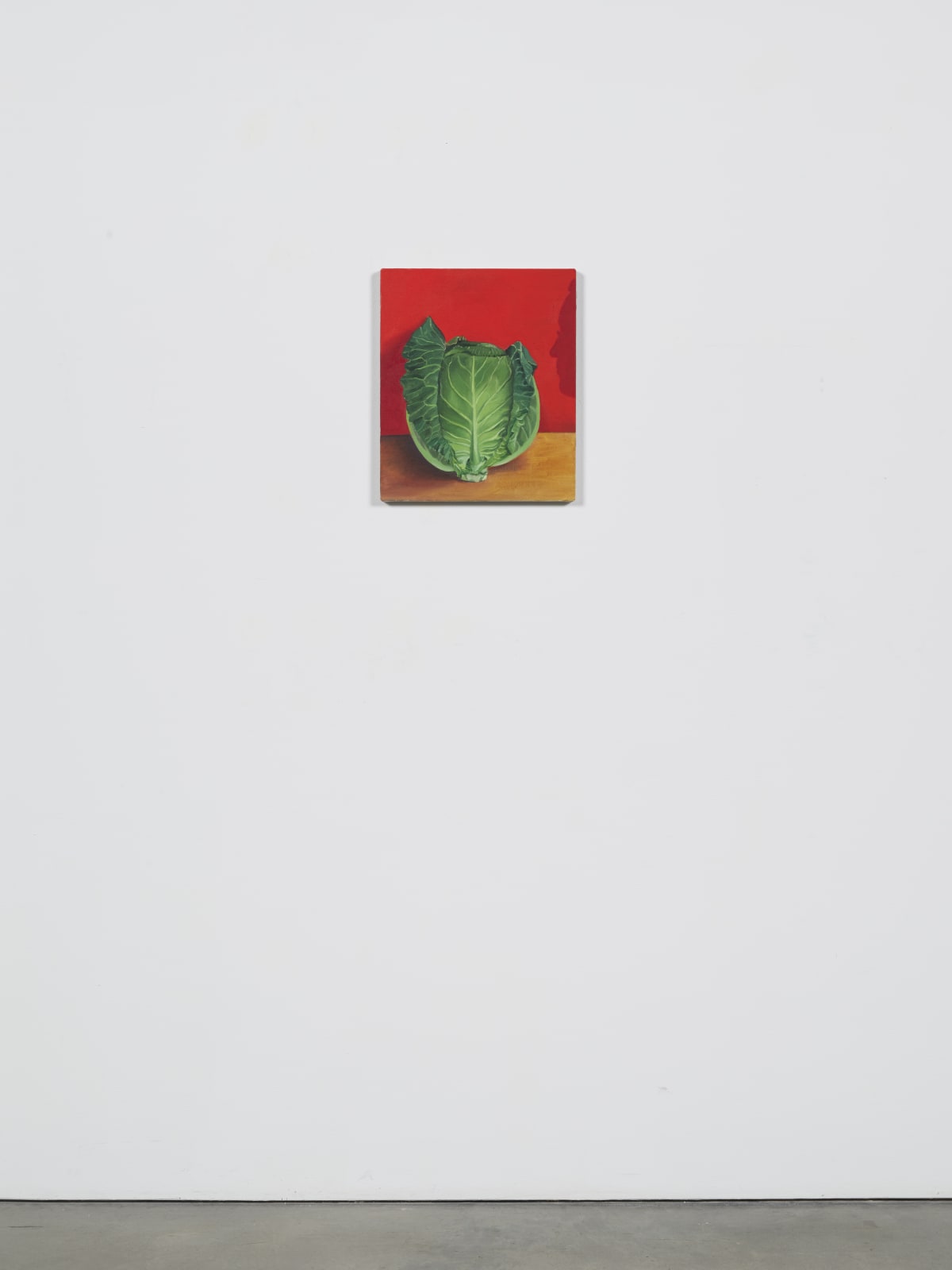 Allison Katz, Cabbage (and Philip) No. 27, 2020