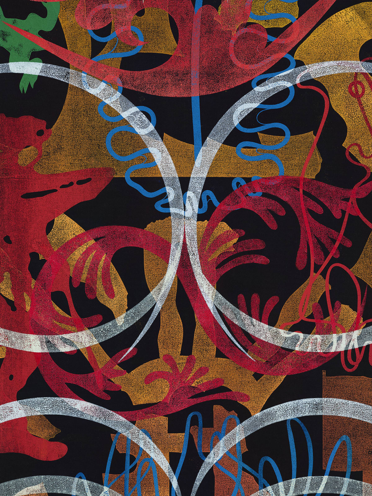 Philip Taaffe, Portal (Elegidia), 2019