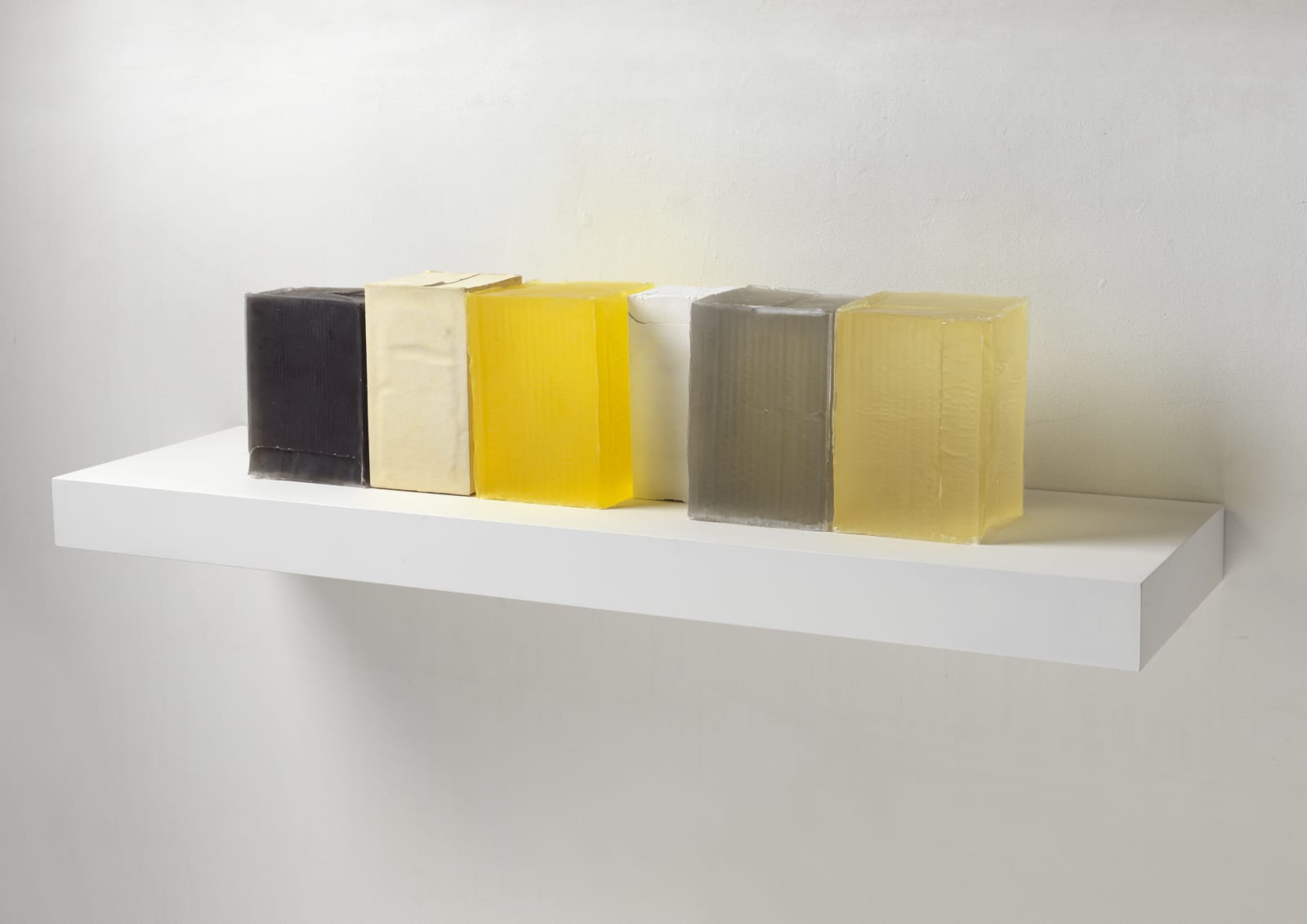 Rachel Whiteread, Grey, Yellow, Yellow, 2009