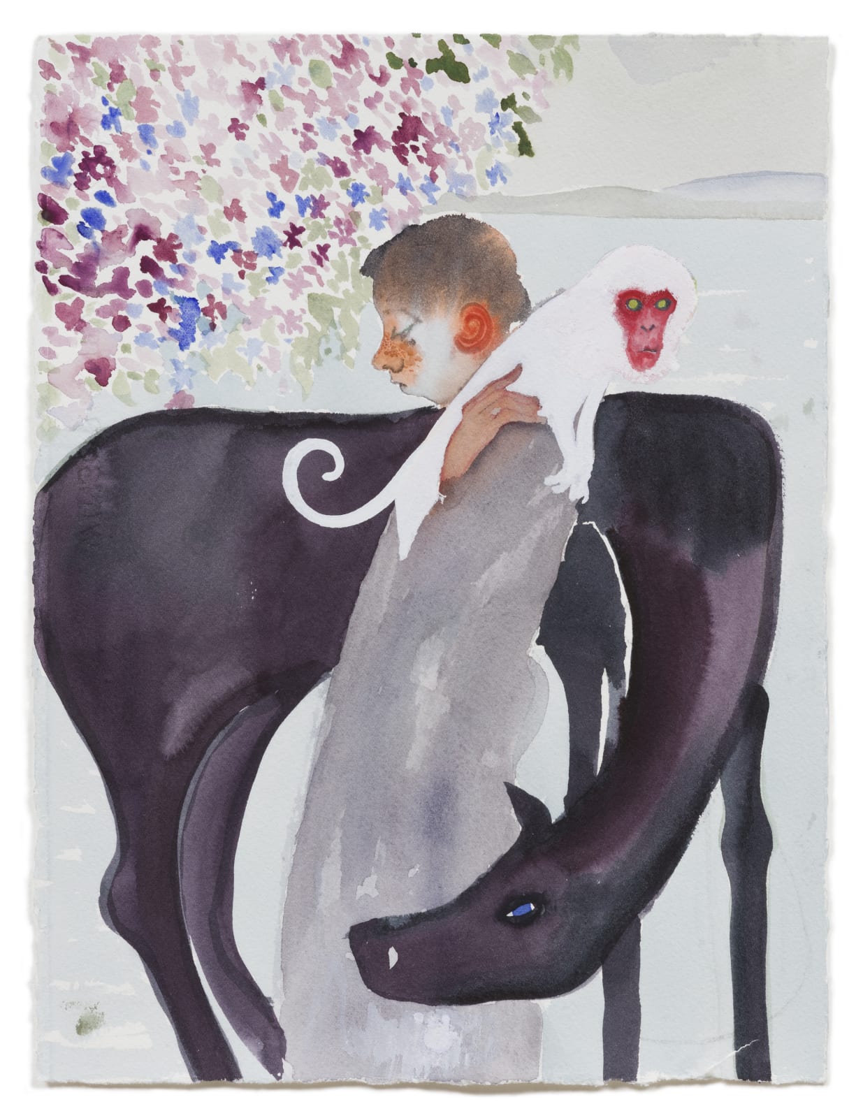 Sanya Kantarovsky, St. Francis, 2020
