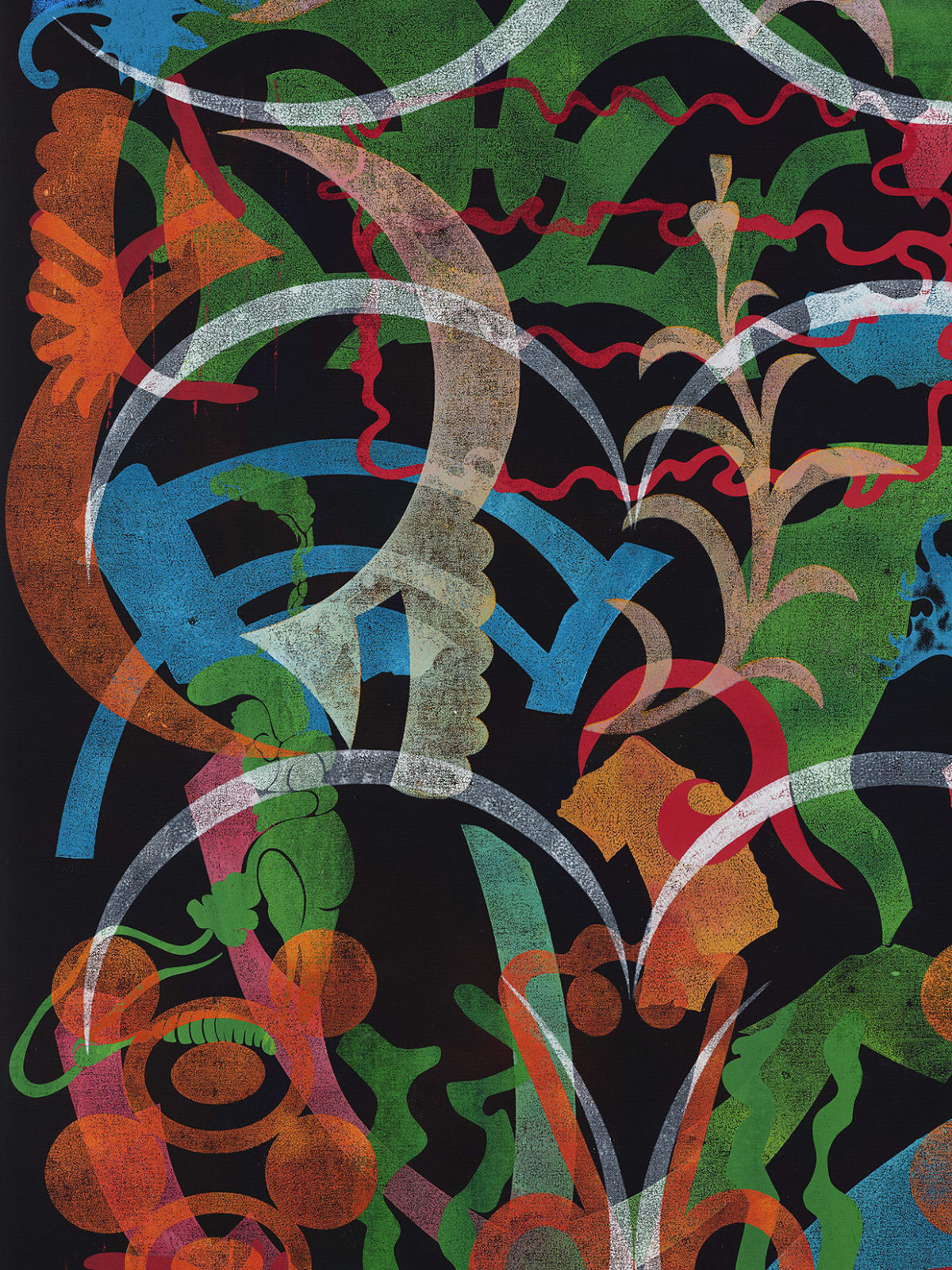 Philip Taaffe, Portal (Poematia), 2019