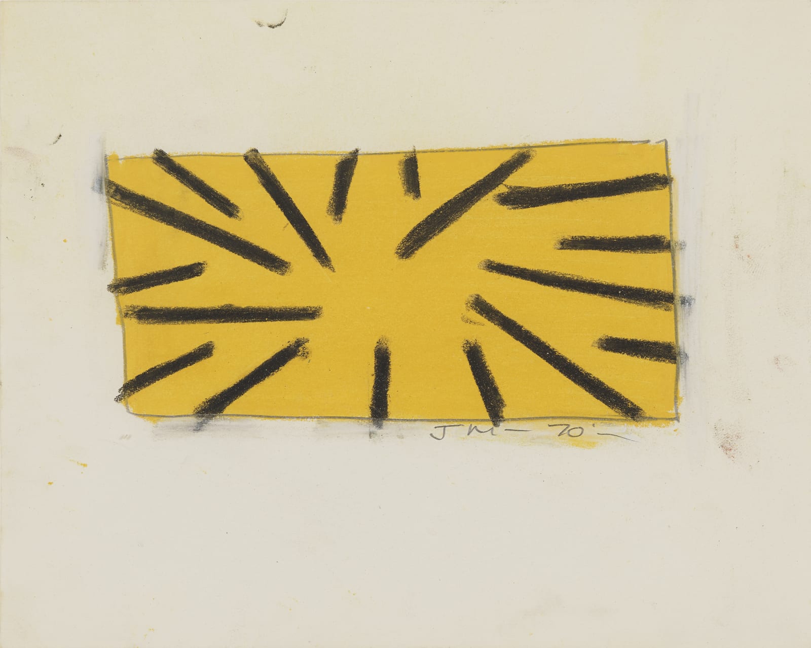 Jeremy Moon, Drawing [70], 1970