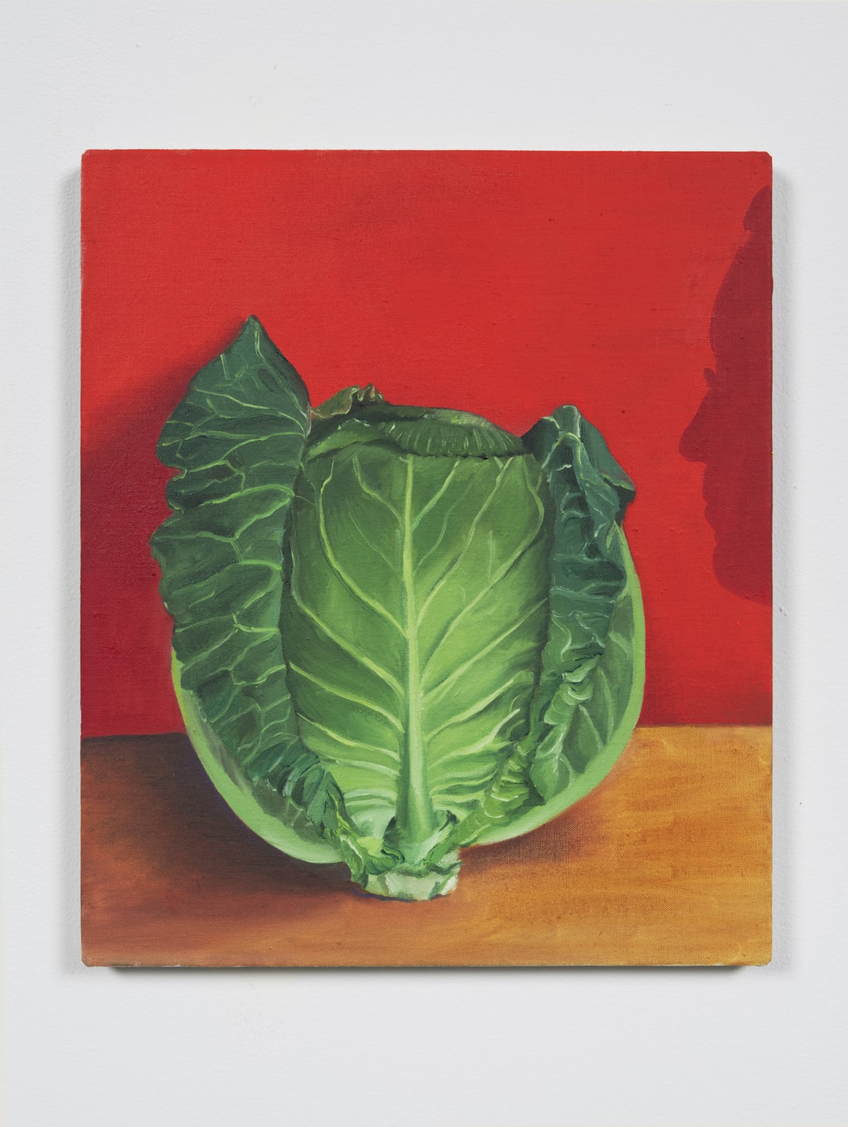 Allison Katz, Cabbage (and Philip) No. 27, 2020
