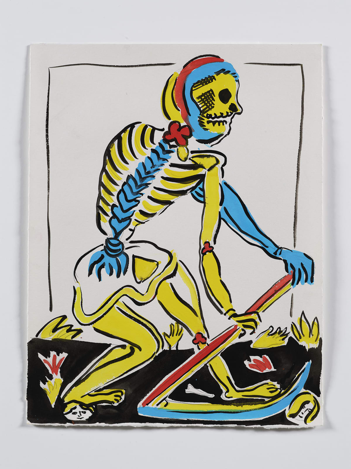 Allison Katz, The card with no name, 2020